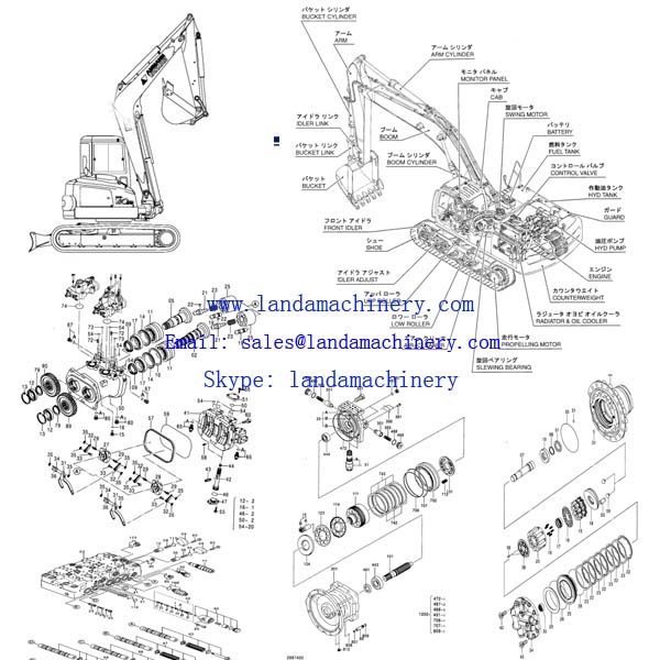 Home - Products - Other Excavators Parts - Bobcat 331 excavator