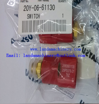 20Y-06-61130 206-06-61130 pressure switch for Komatsu Excavator PC200-7