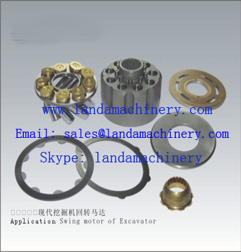 R60-7 Excavator Swing Motor spare parts rotating hydraulic component parts
