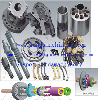 Excavator Hydraulic Pump HPV35 HPV55 HPV90 HPV160 Hydro parts component