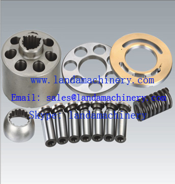 PC40-8 Excavator hydraulic pump spare parts 708-1T-13110 708-1T-13221 valve plate cylinder block piston