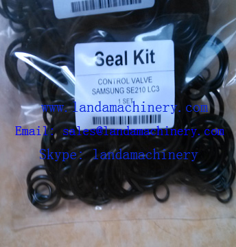 Samsung SE210LC3 Excavator Main Control Valve Seal Kits O-RING Rubber Seal Oil