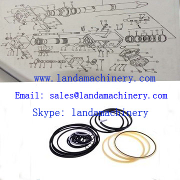 Soosan Hydraulic Breaker parts SB121 NOK Gas Seal kit 2835046 2811078 2819053 2831074