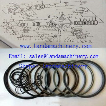 Soosan Hydraulic Breaker SB151 Rock Hammer seal kit Paker 2835048 2811080