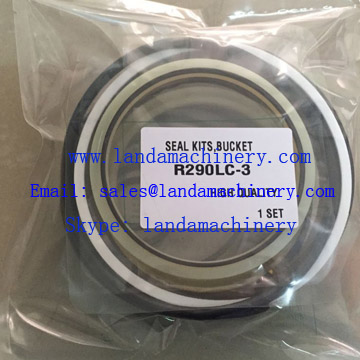 Hyundai R290LC-3 Excavator Bucket cylinder hydraulic seal kit 31Y1-07910 31Y1-07911